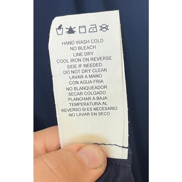 NWT R&M Richards Made In USA Navy Formal Beaded Gown sz 12 MOB Mature Wedding - Picture 11 of 11